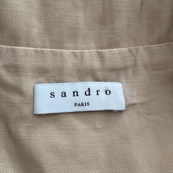 Sandro Tan Mini Dress - Picture 7 of 11